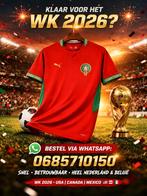 WK 2026 Marokko voetbalshirt, Ophalen of Verzenden