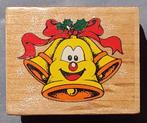 Houten Stempel - Kerst Kerstklokken, Ophalen of Verzenden, Zo goed als nieuw, Houten stempel