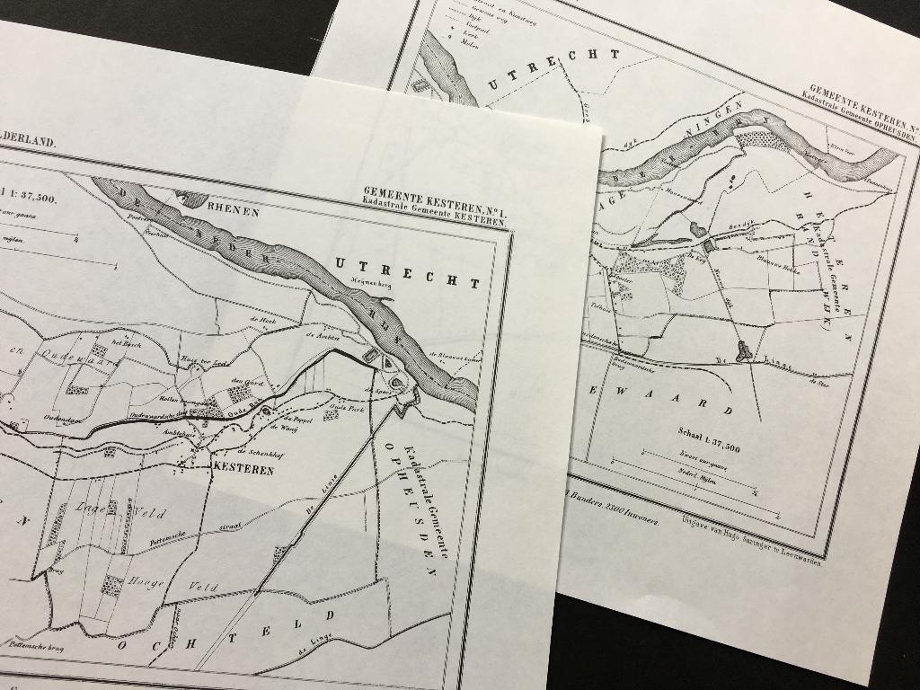 Gemeente kaarten van Gelderland. Aalten t/m Zutphen. (1865), Boeken, Atlassen en Landkaarten, Ophalen of Verzenden, 1800 tot 2000