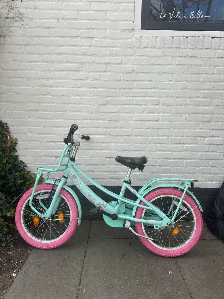 Meisjes fiets - Popal - 18 inch, Ophalen, Gebruikt, 18 inch