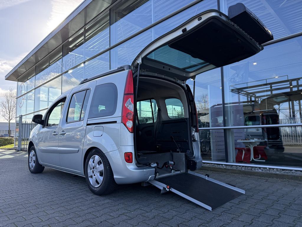 Renault Kangoo Automaat 3+1 Rolstoelauto 1.6-16V Expression, Automaat, Stof, Gebruikt, Zwart