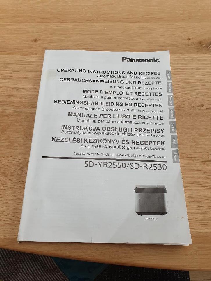 Panasonic broodbakoven, Diensten en Vakmensen, Huishoudelijke hulp, Koken