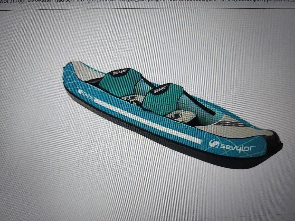 opblaasbare kajak, Ophalen, Opblaasbaar, Nieuw, 2-persoons