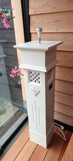 Zuil / pilaar lamp, Ophalen