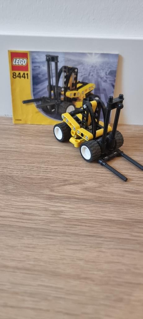 8441 LEGO heftruc, Gebruikt, Lego, Ophalen of Verzenden, Compleet