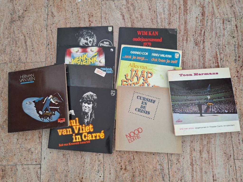 Nederlands cabaret vinyl LP’s, Gebruikt, Overige genres, Ophalen of Verzenden, Inclusief binnenhoes