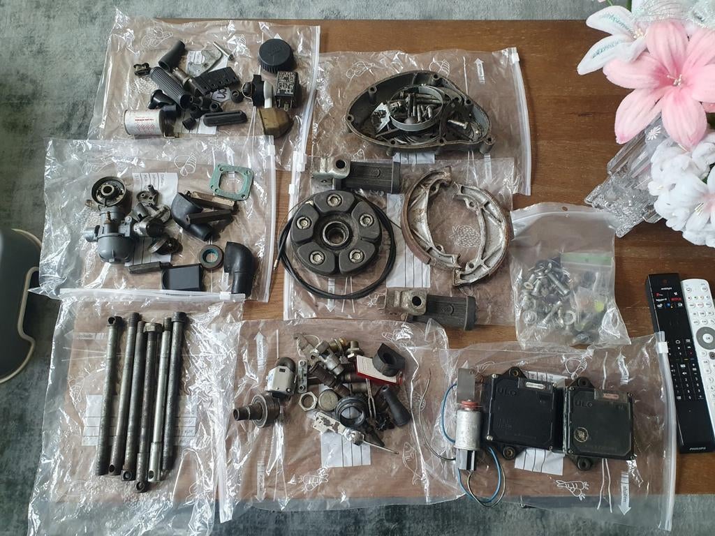 Kreidler florett partij onderdelen, Ophalen of Verzenden, Gebruikt, Overige typen, Kreidler