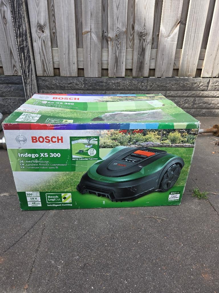 Bosch Indego XS300 robotgrasmaaier, Ophalen of Verzenden, Nieuw