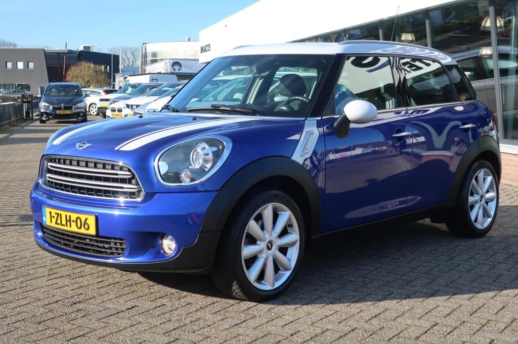 Mini Mini Countryman 1.6 Cooper Knockout Edition 2e EIG_XENO, Auto's, Mini, Voorwielaandrijving, Stof, Gebruikt, Blauw
