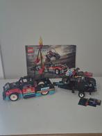 Lego Technic 42106 Stunt show truck and Bike, Ophalen of Verzenden, Gebruikt, Complete set, Lego