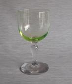 Prachtig glaasje uranium glas., Ophalen of Verzenden