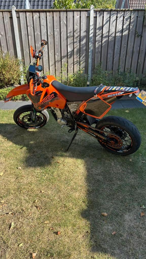 Ktm 520 EXC supermoto, Motoren, Motoren | KTM, Particulier, SuperMoto, 12 t/m 35 kW, 1 cilinder, Minimaal motorrijbewijs A2, LED Verlichting