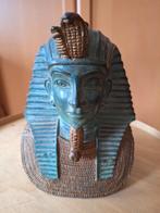 Egyptische Farao Buste - Decoratief Beeld, Antiek en Kunst, Kunst | Beelden en Houtsnijwerken, Ophalen of Verzenden