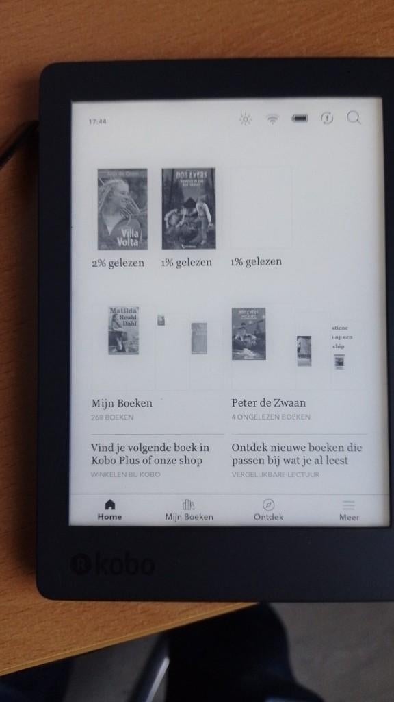 KOBO AURA  4 GB, Computers en Software, E-readers, Verzenden, Gebruikt, 4 GB of minder, Kobo