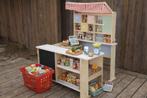 Houten Speelgoedwinkeltje met Toebehoren, Ophalen, Zo goed als nieuw, Jongen of Meisje
