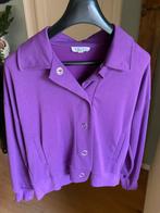 Comfy paars jasje Enjoy XL (44/46) met drukknopen z.g.a.n., Kleding | Dames, Jasjes, Kostuums en Pakken, Verzenden, Paars, Maat 46/48 (XL) of groter