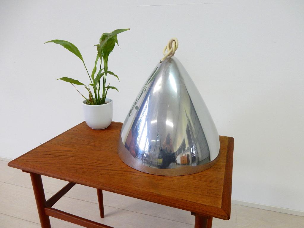 vintage hanglamp 1960 Lisa Johansson Pape Orno mid century, Gebruikt, ., Vintage, Ophalen of Verzenden