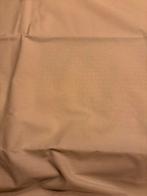 Isabella voortent gordijnen set - 8 stuks, wit blokmotief, Ophalen of Verzenden, Gebruikt