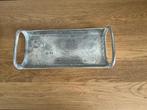 Dienblad look zilverkleurig, Huis en Inrichting, Woonaccessoires | Dienbladen, Ophalen of Verzenden, Gebruikt, Rechthoekig, Metaal