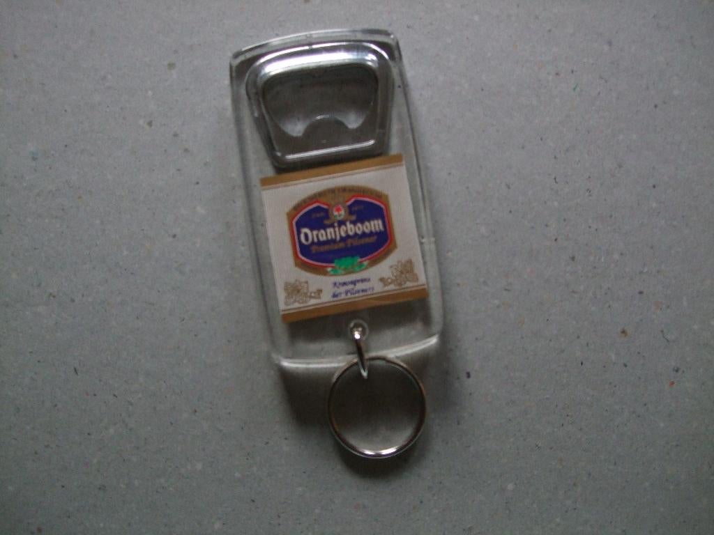 Oranjeboom bier opener (nr.2) cq sleutelhanger, Ophalen of Verzenden, Nieuw, Flesopener, Oranjeboom