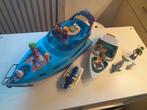 Playmobil Jacht (70630) & Sportboot (6981) met accessoires, Ophalen of Verzenden, Gebruikt