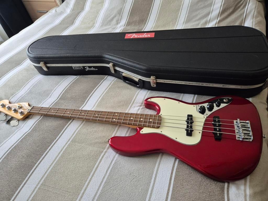 Fender Jazz Bass in nieuwstaat 2014, Ophalen, Zo goed als nieuw, Elektrisch