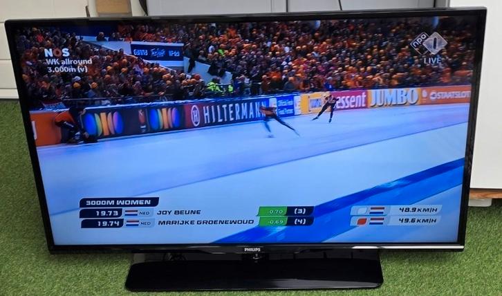 Philips 40 inch 101.6cm met HDMI USB, Audio, Tv en Foto, Televisies, Zo goed als nieuw, 100 cm of meer, Philips, 50 Hz, Ophalen