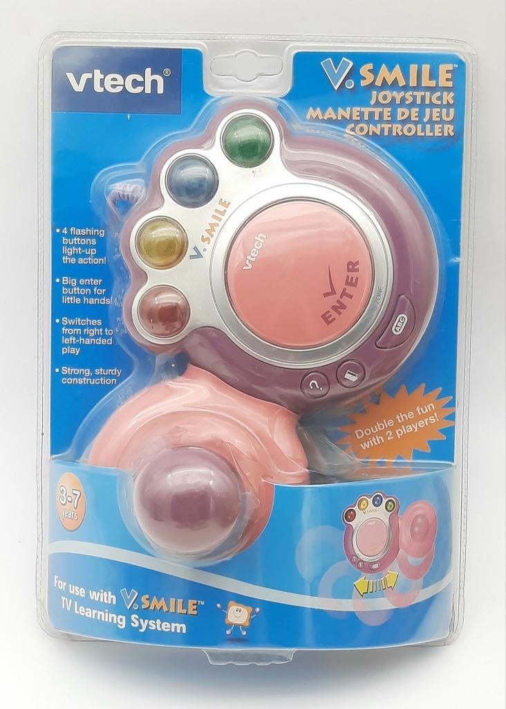 VTech V Smile JOYSTICK TV learning System Roze NIEUW!!!, Kinderen en Baby's, Speelgoed | Vtech, Ophalen of Verzenden, Nieuw, 6 maanden tot 2 jaar