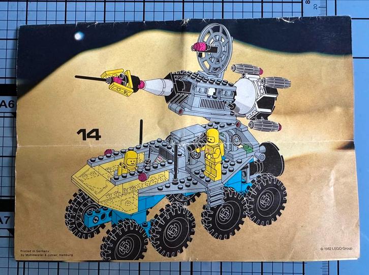 Lego 6950 Mobile Rocket Transport (Jaren '80) met instructie, Kinderen en Baby's, Speelgoed | Duplo en Lego, Gebruikt, Lego, Complete set