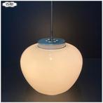 art deco opaline plafondlamp (groot) / Vintage / Bohemen, Ophalen, Gebruikt, Nb, Nb