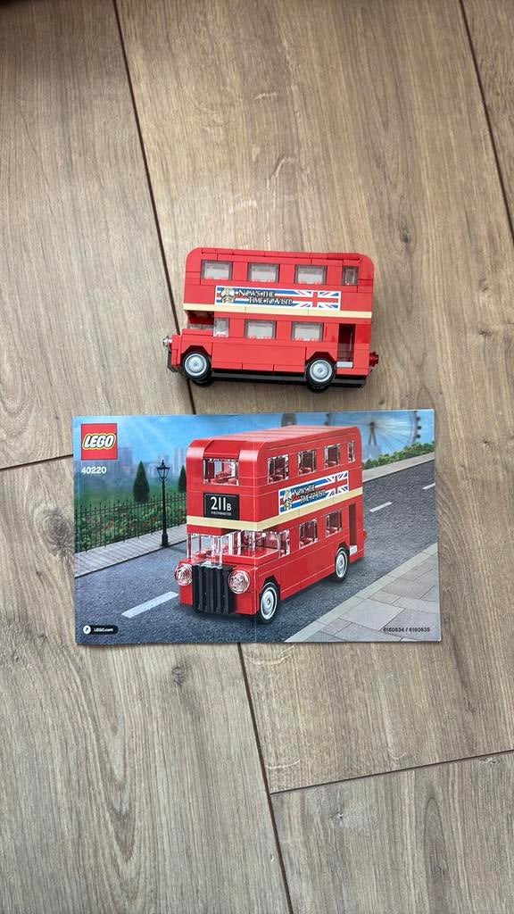 Lego 40220 Engelse dubbeldekker bus, Lego, Compleet, Ophalen of Verzenden, Zo goed als nieuw