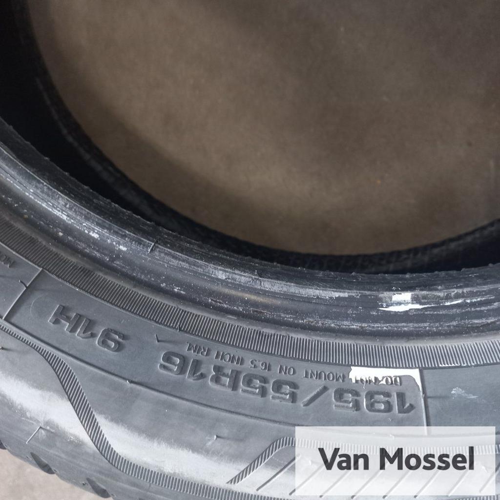 GoodYear Vector 4 Season 195/55/R16 91H, Gebruikt, -, Ophalen of Verzenden, All Season