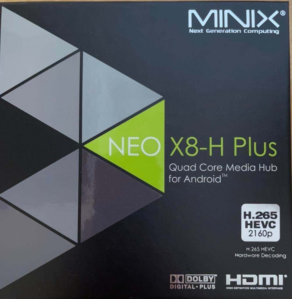 MINIX NEO X8-H Plus Quad Core Media Hub voor Android, Ophalen, Gebruikt, HDMI, Zonder harde schijf