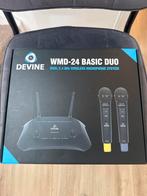 Devine WMD-24 Basic Duo Draadloos Microfoonsysteem Nieuw, Muziek en Instrumenten, Ophalen of Verzenden, Nieuw, Zangmicrofoon, Draadloos