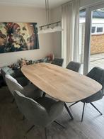 Eiken eettafel op maat - Diverse vormen en afmetingen, Huis en Inrichting, Tafels | Eettafels, 100 tot 150 cm, Verzenden, Eikenhout