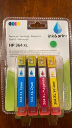 Ink HP 364 XL per stuk 20€, Computers en Software, Printerbenodigdheden, Ophalen of Verzenden, Zo goed als nieuw