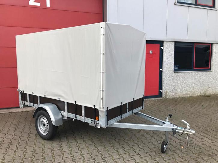 Huif aanhanger. Aanhangwagen met huif. Verhoogde nok, Auto diversen, Aanhangers en Bagagewagens, Nieuw, Ophalen
