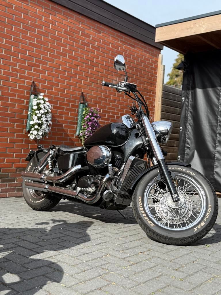 Honda Shadow Custom 750, Motoren, Motoren | Yamaha, 750 cc, 2 cilinders, Sportuitlaat, Chopper