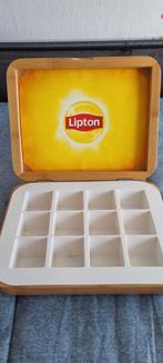 Lipton theedoos met 12 vakken, Ophalen of Verzenden, Zo goed als nieuw