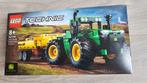 Lego Technic 42136 John Deere Tractor met Trailer, Ophalen of Verzenden, Zo goed als nieuw, Complete set, Lego