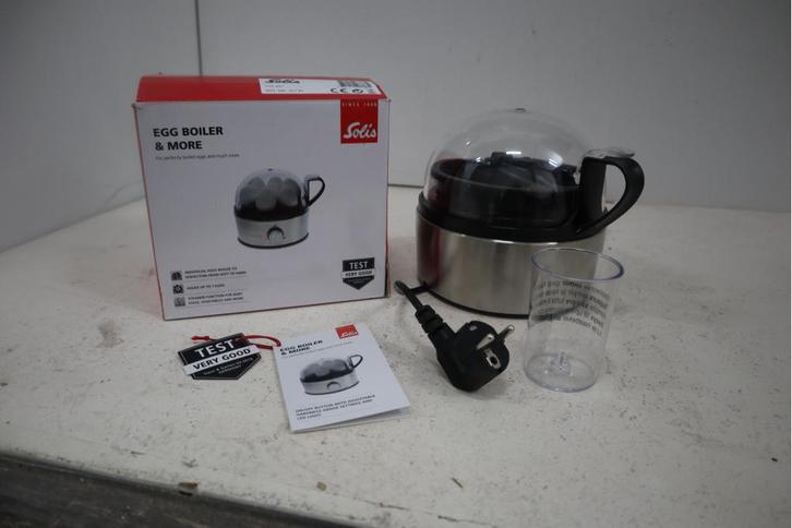 Solis Egg Boiler & More Type 827 Eierkoker, Witgoed en Apparatuur, Eierkokers, Ophalen of Verzenden
