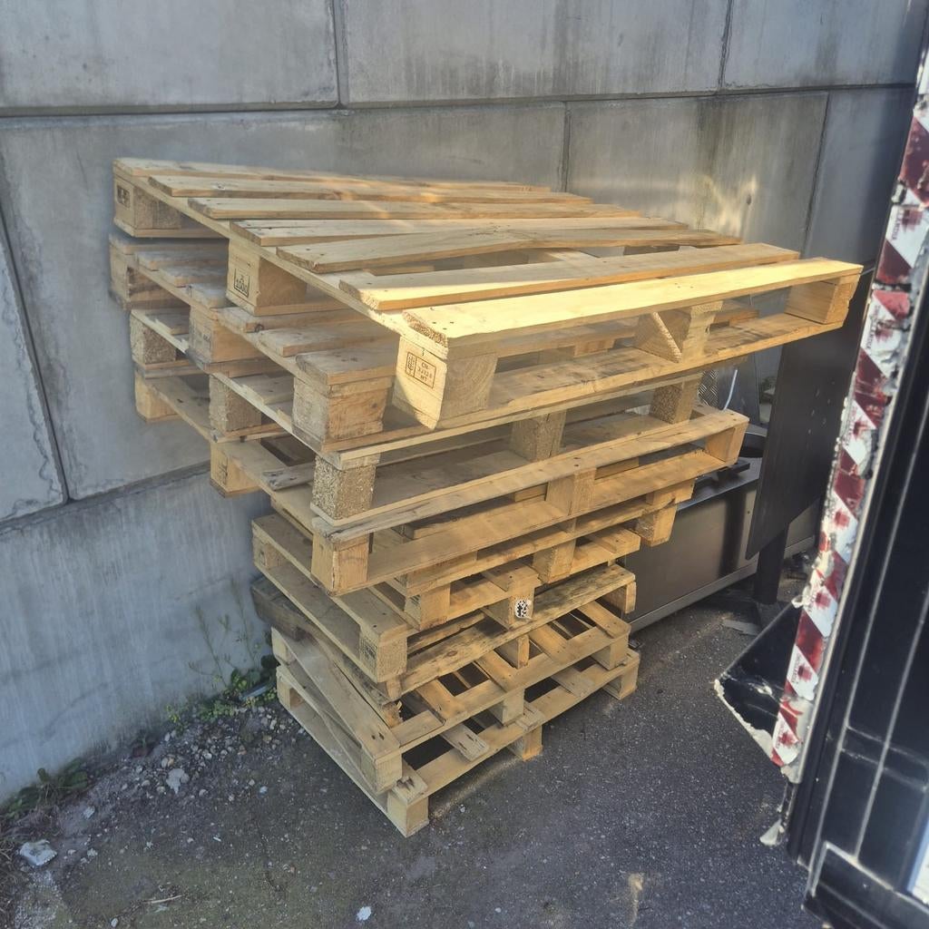 Houten pallets, zo af te halen, Tuin en Terras, Haardhout, Ophalen of Verzenden