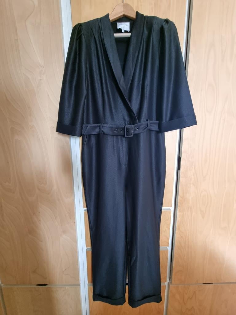 Jumpsuit, Kleding | Dames, Jumpsuits, Maat 38/40 (M), Zwart, Ophalen of Verzenden, Zo goed als nieuw