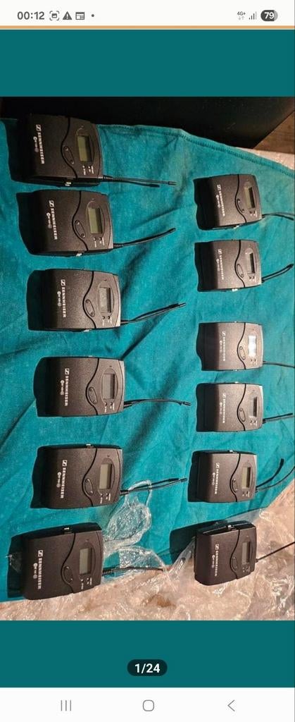 Sennheiser  camera set, Ophalen, Zo goed als nieuw, Overige toepassingen