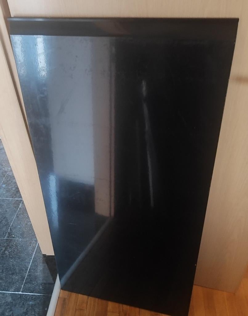 Upplov zwart en donkerbeige deur 60x120 ikea Metod keuken, Ophalen