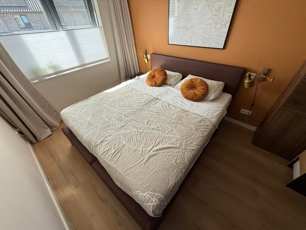 Elektrische boxspring auping criade -tweepersoonsbed 180x210, Ophalen, 210 cm, Zo goed als nieuw, 180 cm