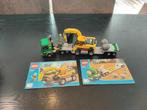 Lego City, 4203, Excavator Transport, 2012, Ophalen of Verzenden, Gebruikt, Complete set, Lego