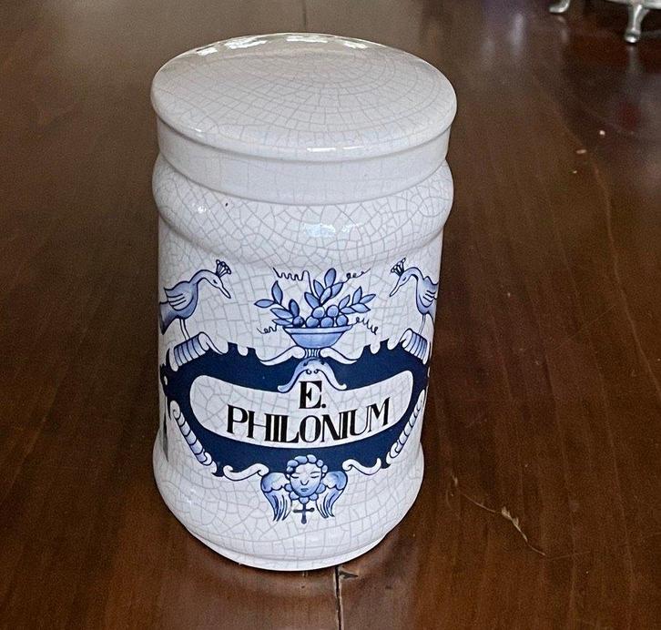 Oude apothekerspot, Antiek en Kunst, Antiek | Keramiek en Aardewerk, Ophalen of Verzenden