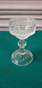 kristallen kandelaar 2 delig, Huis en Inrichting, Woonaccessoires | Kandelaars en Kaarsen, Ophalen of Verzenden, 'T Olde Gre-j