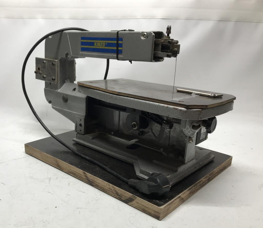 Elektrische figuurzaag, Kinzo, 8E205, 230 volt, Ophalen, Gebruikt, 30 tot 70 mm, Figuurzaag